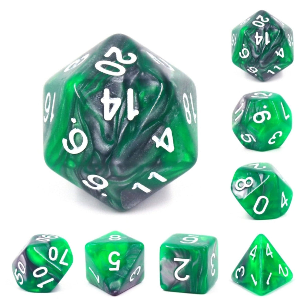 Emerald Ore RPG Dice Set (ONLINE ORDER ONLY)