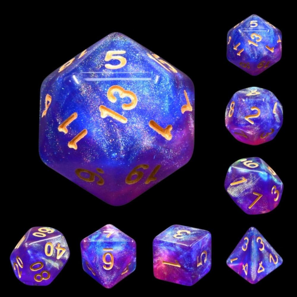 Blue Enchantress RPG Dice Set (ONLINE ORDER ONLY)
