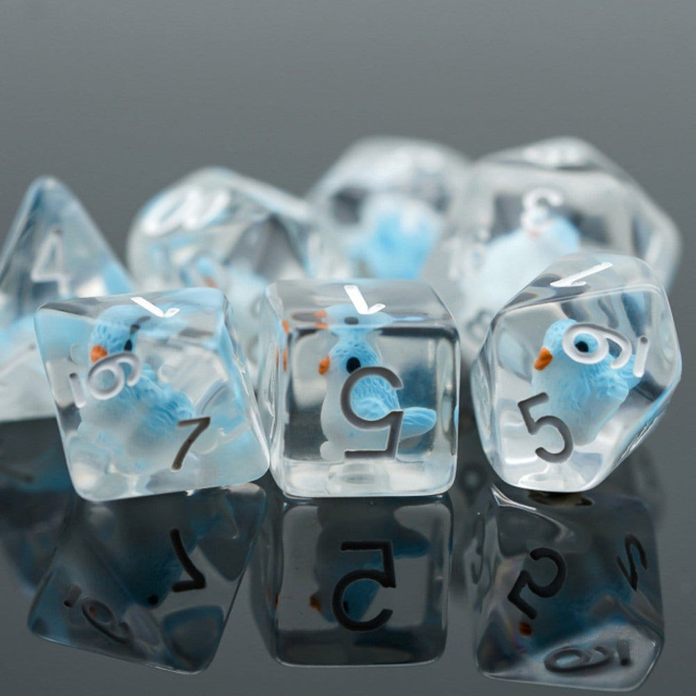 Blue Bird RPG Dice Set (ONLINE ORDER ONLY)
