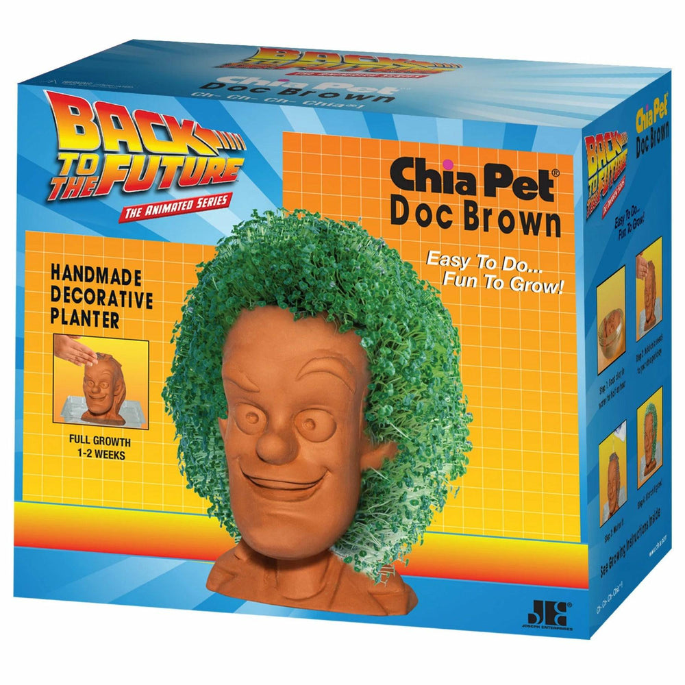 Back to the Future - The Animated Series: Doc Brown Chia Pet (ONLINE ORDER ONLY)