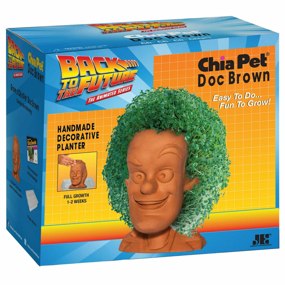 Back to the Future - The Animated Series: Doc Brown Chia Pet (ONLINE ORDER ONLY)