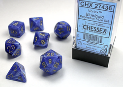 CHESSEX: POLYHEDRAL Vortex DICE SETS (Online Order Only)