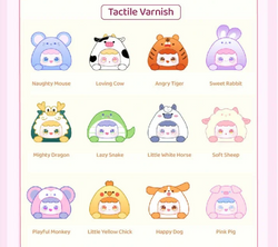 MJ Studio: 12 Zodiac Mini Cuties Series - 1 Blind Box (ONLINE ORDER ONLY)
