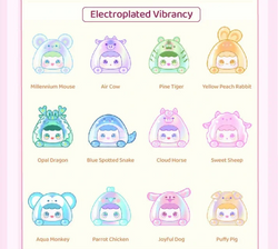MJ Studio: 12 Zodiac Mini Cuties Series - 1 Blind Box (ONLINE ORDER ONLY)