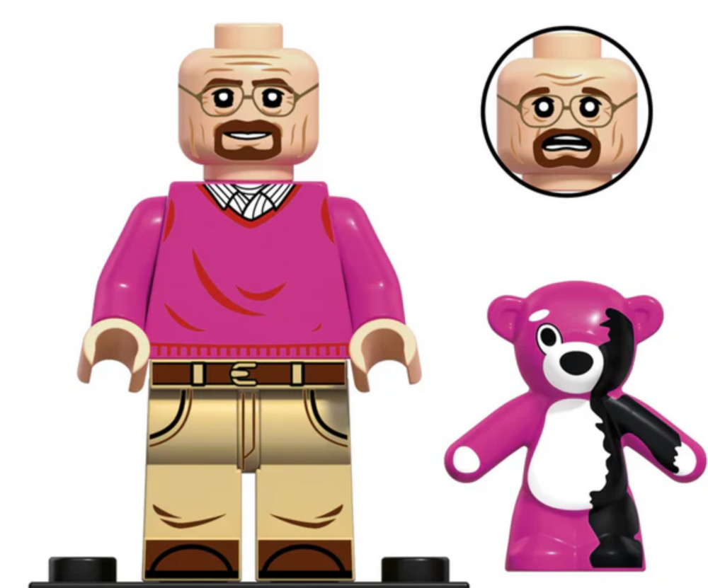 Walter White Pink Sweater Breaking Bad Minifigure (ONLINE ORDER ONLY)
