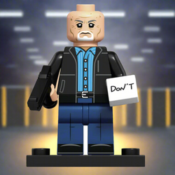 Mike Ehrmantraut Breaking Bad Minifigure (ONLINE ORDER ONLY)