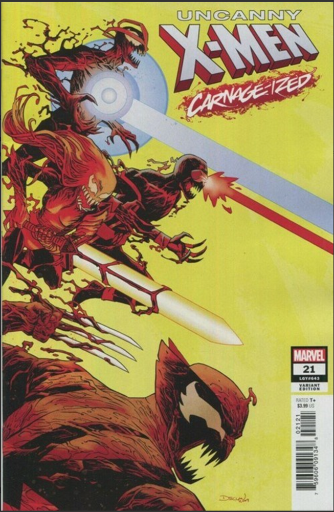 UNCANNY X-MEN #21 SHALVEY CARNAGE-IZED VAR (07/03/2019) (ONLINE ORDER ONLY)