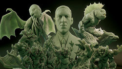 3D Printed Nafarrate Fireworm Lovecraftian Bestiary 28 32 mm D&D (Online Only)