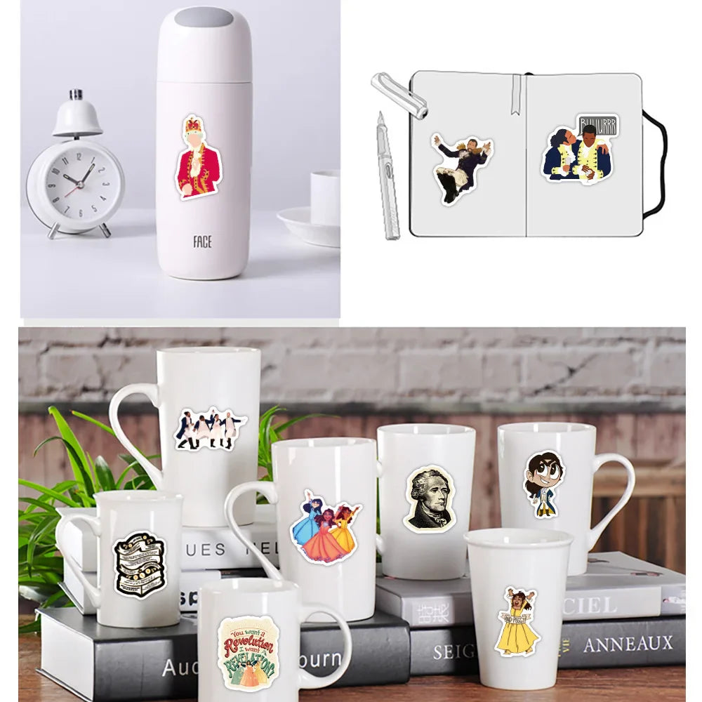 Hamilton Musical Sticker Packs (ONLINE ORDER ONLY)