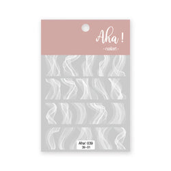 1pc Cute White Cloud Nail Stickers Ultra Thin Nail Art Stickers Self Adhesive Decals Star Moon/Flower/Clouds Kawaii Nail Decals (Online Order Only)