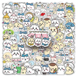 10/30/50/101PCS Chiikawa Stickers Cute Cartoon Sticker DIY Luggage Laptop Phone Guitar Car Bike Skateboard Toy Graffiti Decals (ONLINE ORDER ONLY)