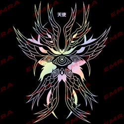 Guardian Angel for Car Stickers Decoration Windshield Banner Anime External Accessories JDM Sports Style Waterproof Vinyl Decals (ONLINE ORDER ONLY)