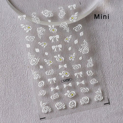 Dreamy Chic Butterfly Flower Bowknot Square Rhinestone Crystal 5D Self Adhesive Nail Art Stickers Fantasy Shiny Manicure Decals (ONLINE ORDER ONLY)