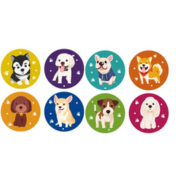 100-500pcs Cute Animals Stickers Labels Reward Stickers Motivational Stickers For Kids For School Reward Students Teachers (ONLINE ORDER ONLY)