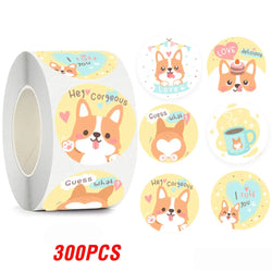 100-500pcs New Astronaut Reward Stickers Cute Animal Sticker for Kid Classic Toy Gift Decor School Teacher Encouragement Sticker (Online Order Only)