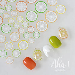 Japanese Style Little Daisy 3D Nail Stickers Summer White Florals Petals Flowers Back Glue Decals Cute Five Petals Manicure Tips (ONLINE ORDER ONLY)