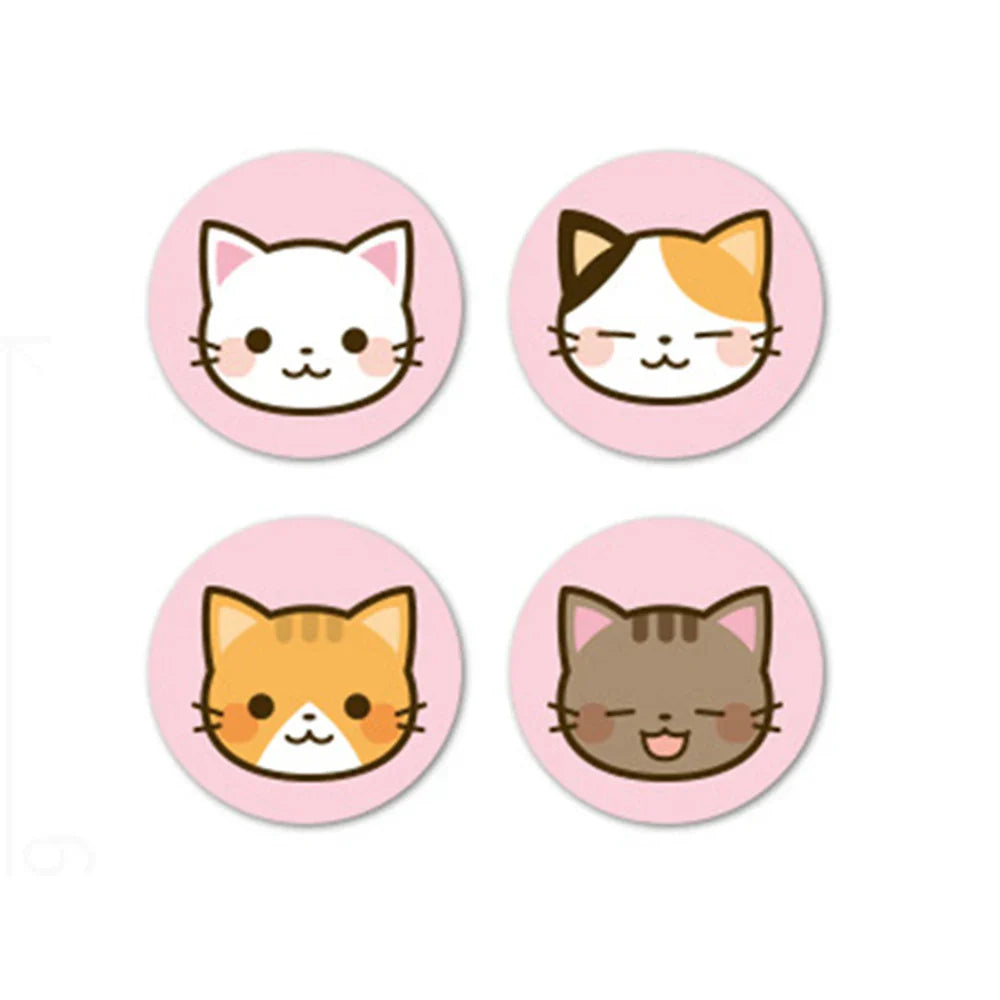 100-500pcs Cartoon Cat Stickers For School Reward Stickers Classroom Decoration Encouragement Sticker For Student Teacher (ONLINE ORDER ONLY)