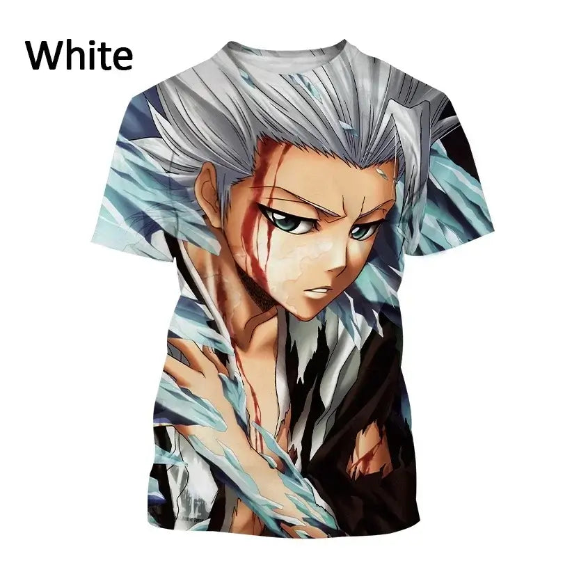 Ichigo Kurosaki T-shirt: 3D Bleach Anime Summer Top (ONLINE ORDER ONLY)
