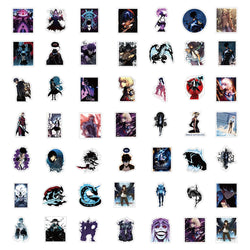 10/30/50PCS Solo Leveling Stickers Animation Graffiti Sticker Laptop Phone Guitar Car Bike Skateboard Decoration Cartoon Decals (ONLINE ORDER ONLY)