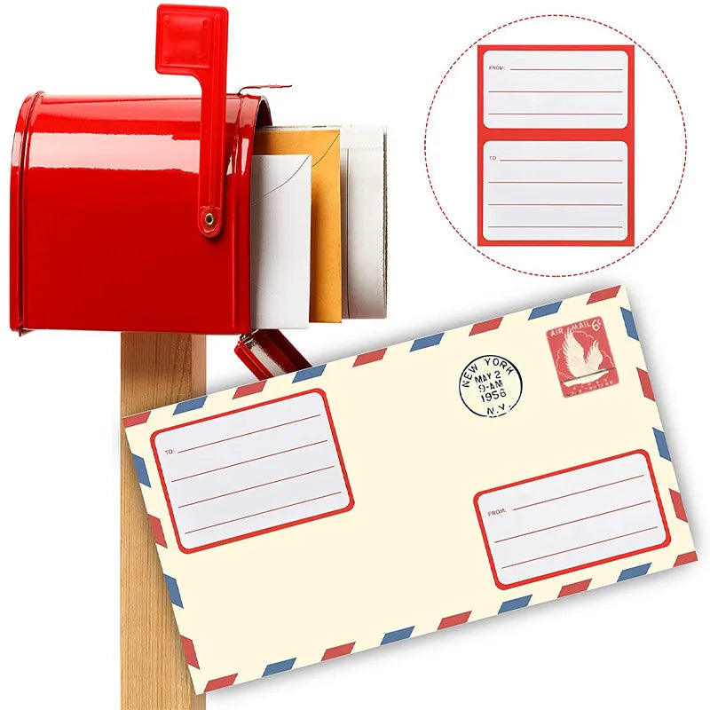 50Pcs Self-adhesive Mailing Address Labels for Boxes and Envelopes (ONLINE ORDER ONLY)