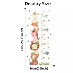 Watercolor Cartoon Animals Wall Stickers (ONLINE ORDER ONLY)