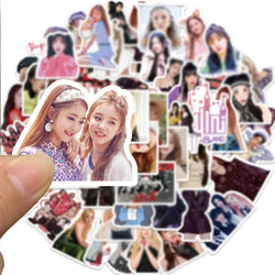 10/50pcs/set (G)I-DLE Graffiti Stickers Korean Girl Group Stickers Lomo Cards GIDLE Album Girls I Burn Photo Card Postcard (ONLINE ORDER ONLY)