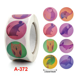 50-500pcs Cartoon Animal kids Sticker Cute Toy Game Sticker DIY Gift Sealing Label Student Decoration Stationery Notebook Supp (ONLINE ORDER ONLY)