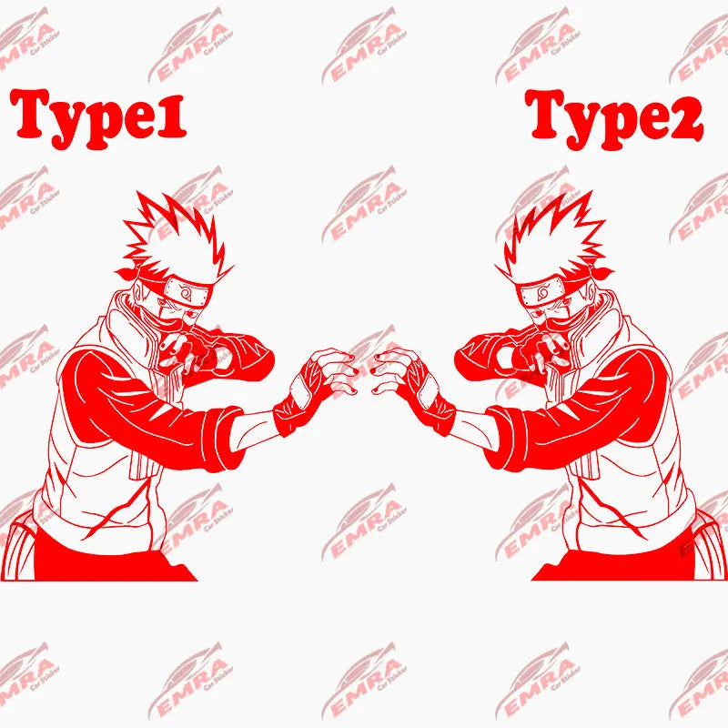 Anime Sticker For Car Sticker Decoration Window Body Hood Creative Personality Big Stickers Die Cutting PVC Vinyl Decals (ONLINE ORDER ONLY)