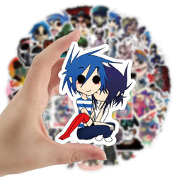 10/30/50pcs Gorillaz Band Sticker Packs (ONLINE ORDER ONLY)