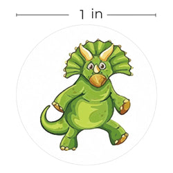 100-500PCS Children's Cartoon Stickers Little Dinosaur Pattern Kids Stationery Supplies School Teacher Supplies Reward Stickers (Online Order Only)