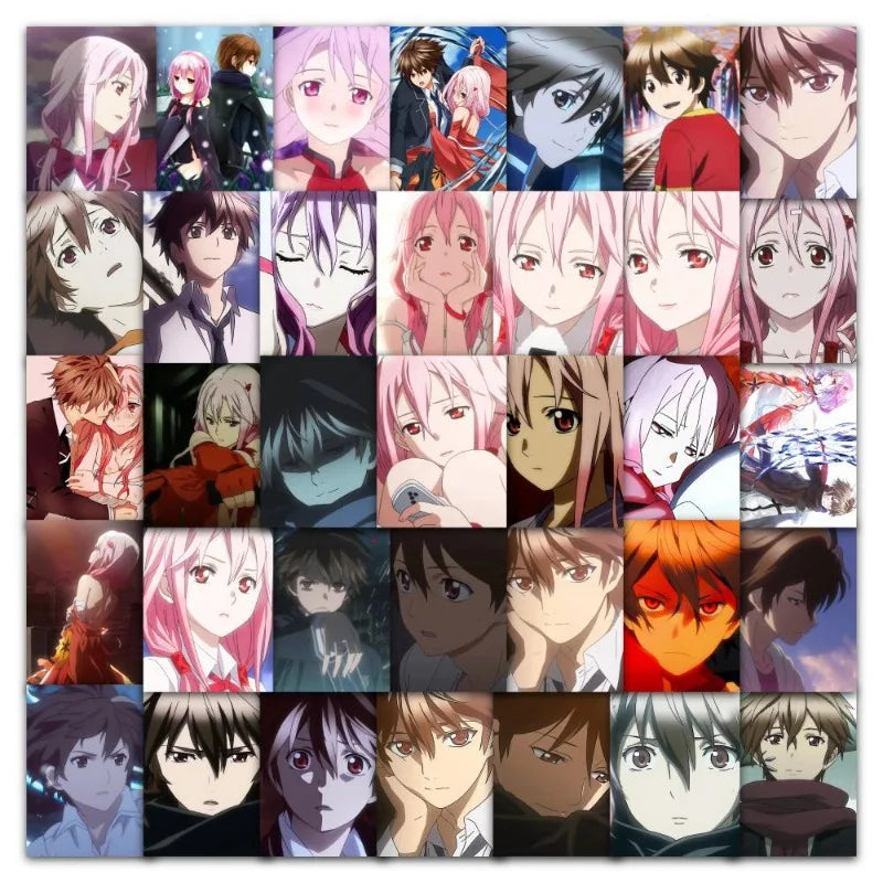 Guilty Crown Anime Sticker Pack for Laptop, Phone, Scooter, and More (ONLINE ORDER ONLY)