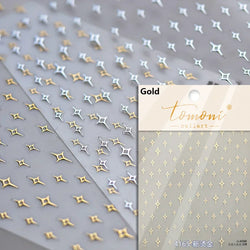 Dreamy Moon Star Cloud Butterfly Starrylight Rhinestone 5D Soft Embossed Relief Nail Art Sticker 3D Decal Decoration Manicure (ONLINE ORDER ONLY)