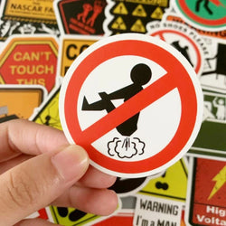 10/30/50PCS Warning and Label Sticker Packs (ONLINE ORDER ONLY)