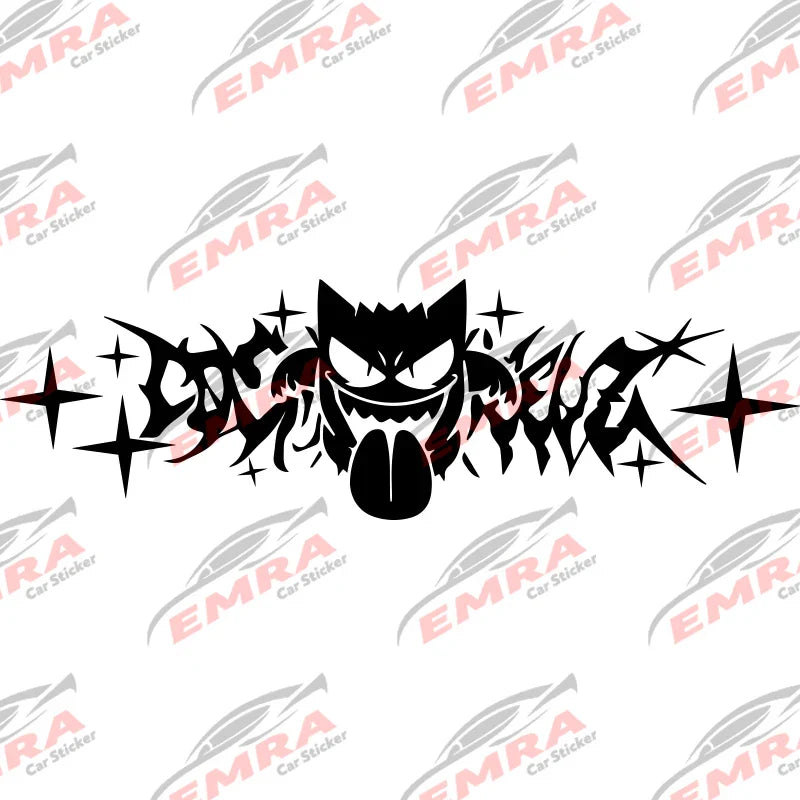 JDM Car Stickers for Cosmicwheelz Drift Stance Anime Sticker Dream Build Escape After The File Glass Decoration Vinyl Decals (ONLINE ORDER ONLY)