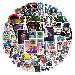 10/30/50pcs Gorillaz Band Sticker Packs (ONLINE ORDER ONLY)