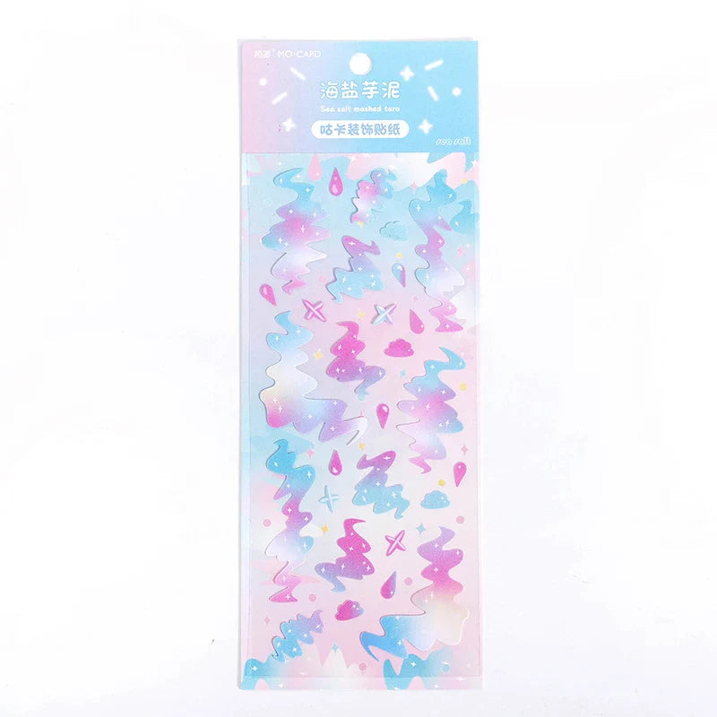 Lovely Sweet House Series Stickers Bubble Love Chain Scrapbooking Decorative Diary Album Stick Label Kawaii Korean Stationery (ONLINE ORDER ONLY)