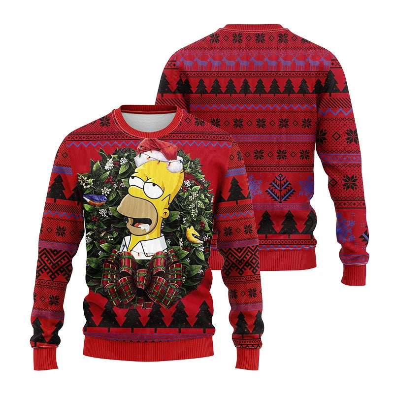 Simpsons Ugly Christmas Sweater - The Simpsons (ONLINE ORDER ONLY)