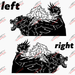 Large Anime Decal Graphic For Cars Sticker Decoration Side Hood Auto Parts Die Cutting Water Proof Vinyl Decals Accessories (ONLINE ORDER ONLY)