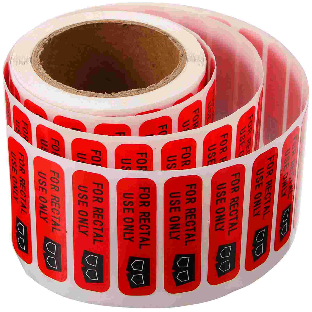 1 Roll of 500pcs “For Rectal Use Only” Stickers (ONLINE ORDER ONLY)
