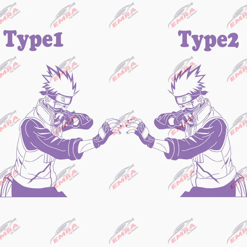 Anime Sticker For Car Sticker Decoration Window Body Hood Creative Personality Big Stickers Die Cutting PVC Vinyl Decals (ONLINE ORDER ONLY)