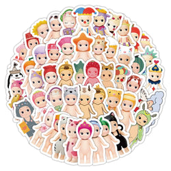 Sunny Angel Stickers Cute Baby Cartoon Decals for Notebook Fridge Phone Bike Toy (Online Order Only)