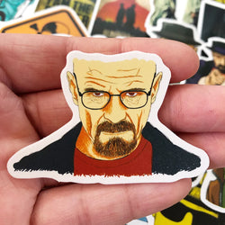10/30/50pcs Breaking Bad TV Show Sticker Packs (Online Order Only)