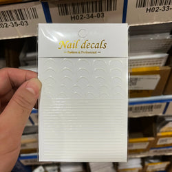 1Pc Laser Silver Gold Lines Stripe Nail Sticker Metal Strip Luxury Nails Slider Self Adhesive Slider Papers Transfer Stickers *& (Online Order Only)