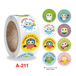 50-500pcs Cartoon Animal kids Sticker Cute Toy Game Sticker DIY Gift Sealing Label Student Decoration Stationery Notebook Supp (ONLINE ORDER ONLY)