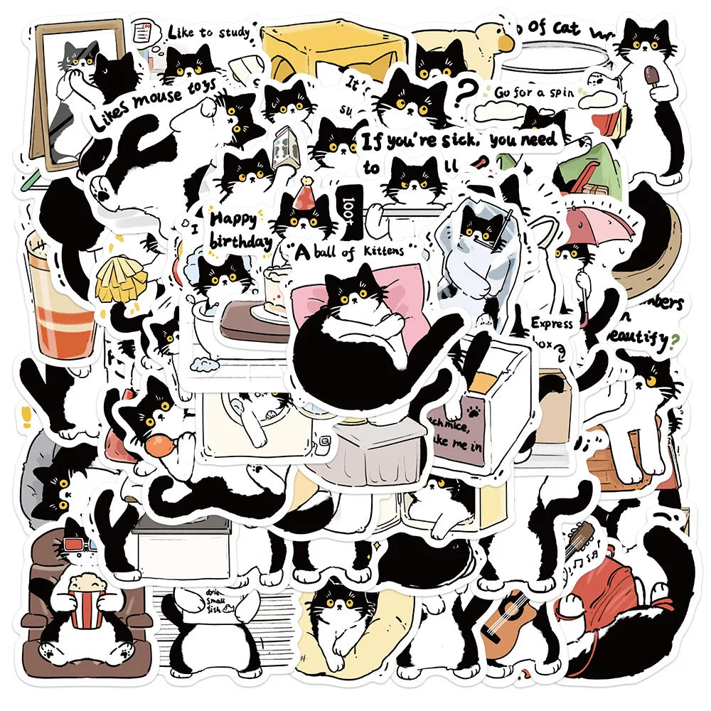 Animal Sticker Pack for Phone, Laptop, Luggage, Skateboard - Fun Gift for Kids (ONLINE ORDER ONLY)