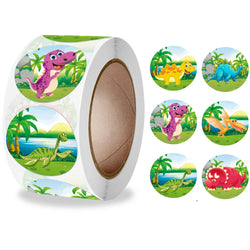 500pcs/roll 1inch Cartoon Animal Children Sticker Label Thank You Cute Toy Game Sticker DIY Gift Sealing Label Decoration 
 (ONLINE ORDER ONLY)