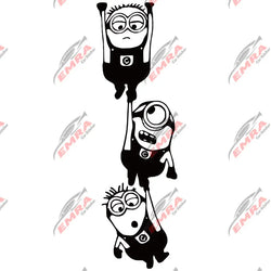 Anime Car Stickers External Accessories For Door Donnet Fashion Stickers Creative Sport PVC Vinyl Decals (ONLINE ORDER ONLY)