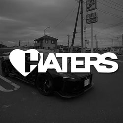 “HATERS" Stickers，cool and fashion stickers for Cars, Trucks, Walls, Laptops, Windows, Motorcycles, Bumpers Or Crafts (ONLINE ORDER ONLY)
