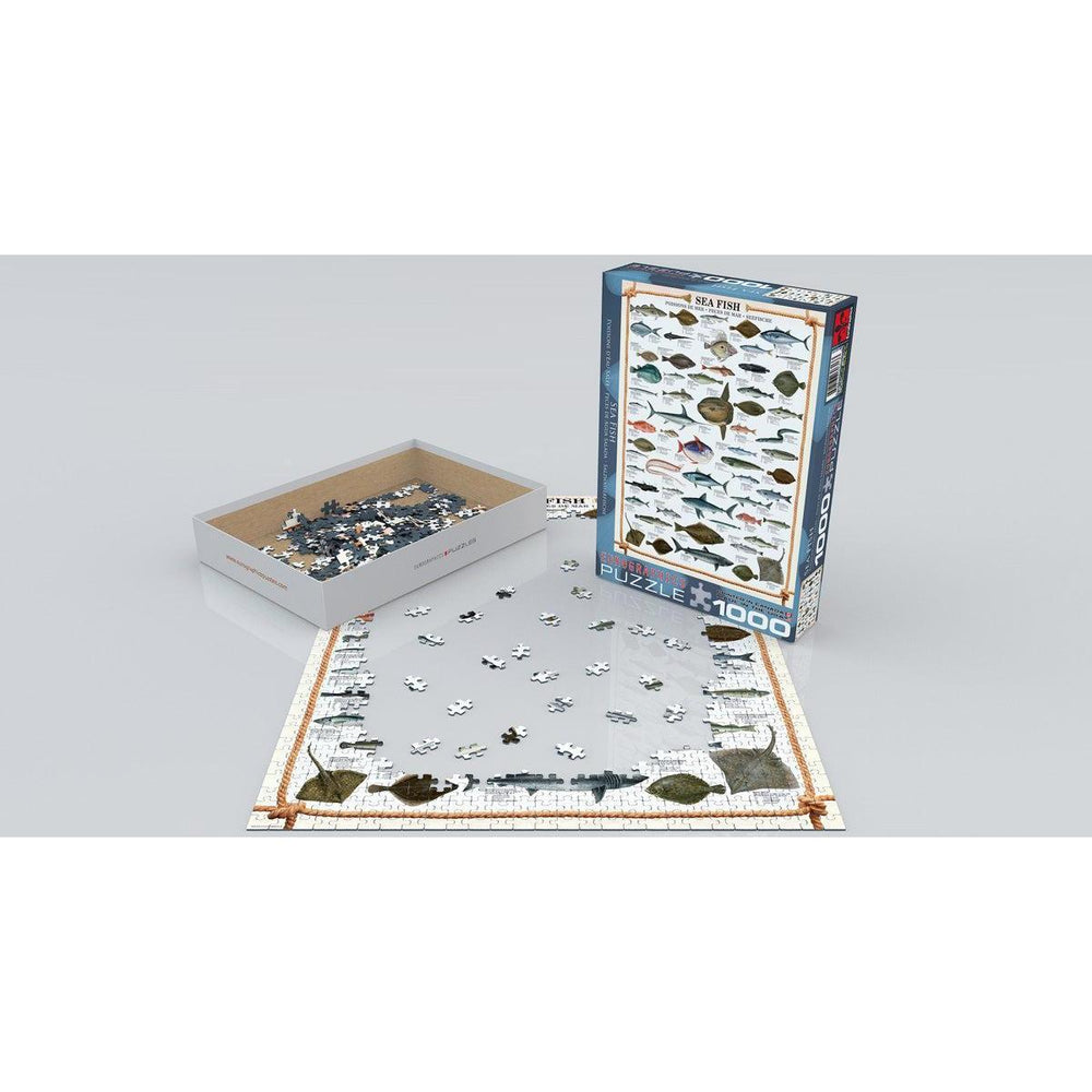 Sea Fish 1000 Piece Jigsaw Puzzle Eurographics (ONLINE ORDER ONLY)