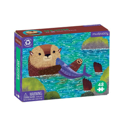 Sea Otter 48 Piece Mini Jigsaw Puzzle Mudpuppy (ONLINE ORDER ONLY)